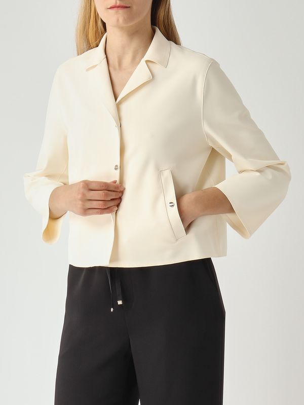 5. Damenjacke aus Stretch-Jersey Elfenbein Herno ga000326d13455s