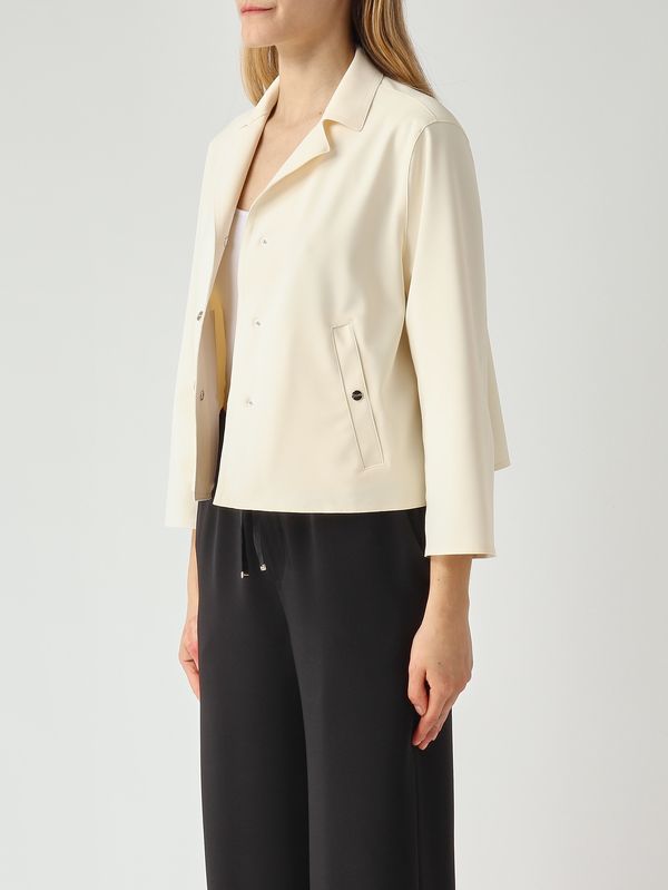 3. Damenjacke aus Stretch-Jersey Elfenbein Herno ga000326d13455s