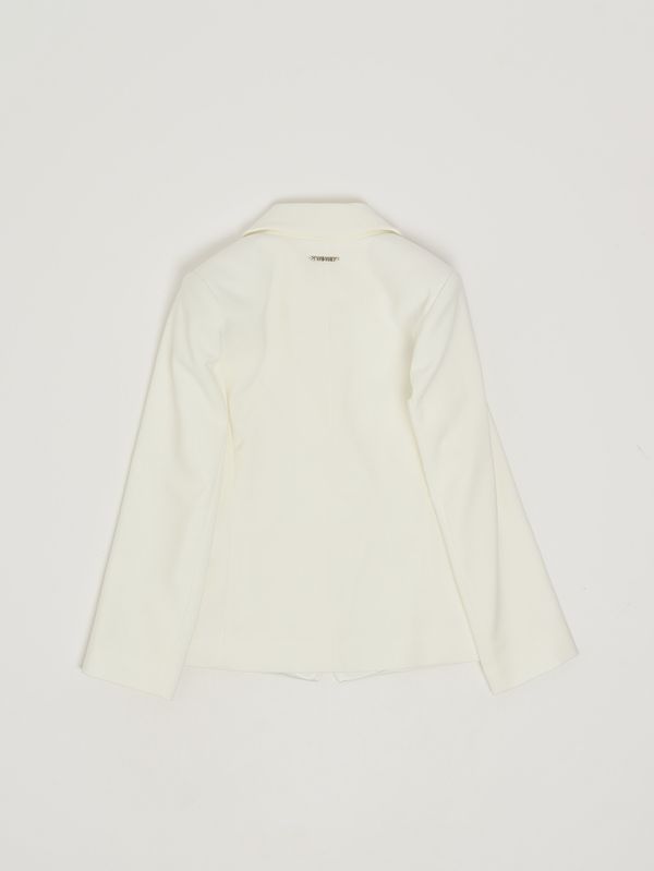 2. Girls' cady jacket White Twinset 261gj2q55