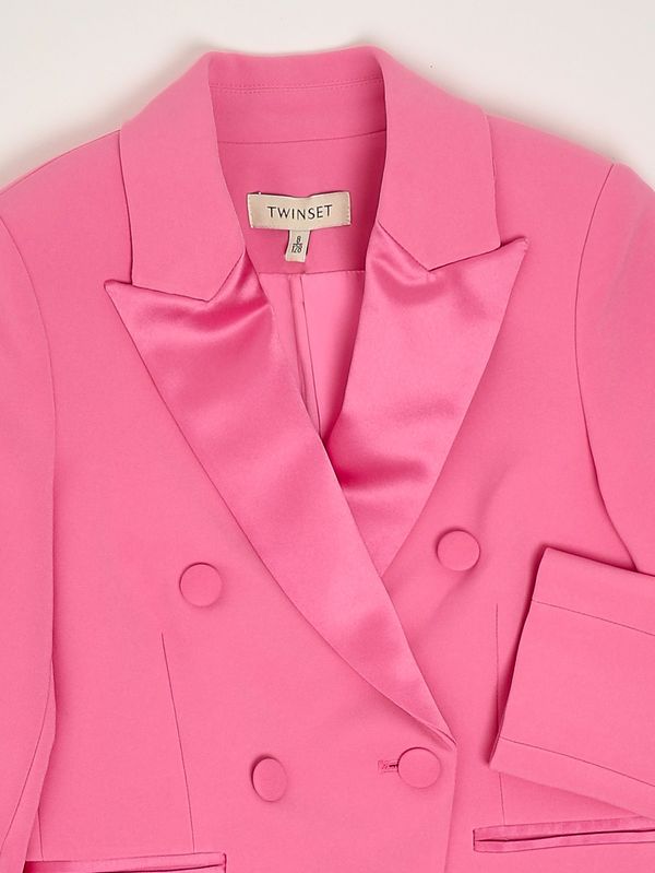 3. Girls' cady jacket Fuchsia Twinset 261gj2q55