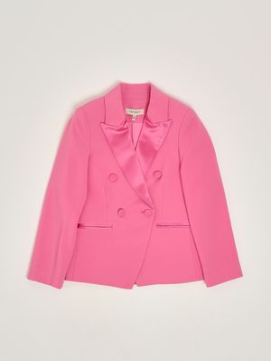 1. Girls' cady jacket Fuchsia