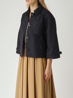 3. Cappa donna in misto lana Blu Scuro