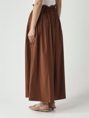 4. Jupe femme en taffetas technique Marron