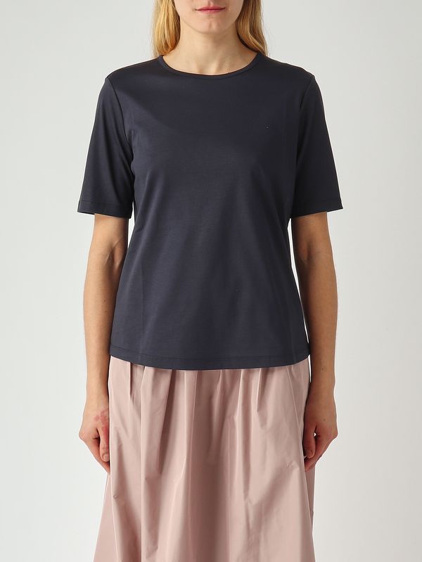 1. Camiseta de mujer de algodón Azul Herno jg000258dm0152063