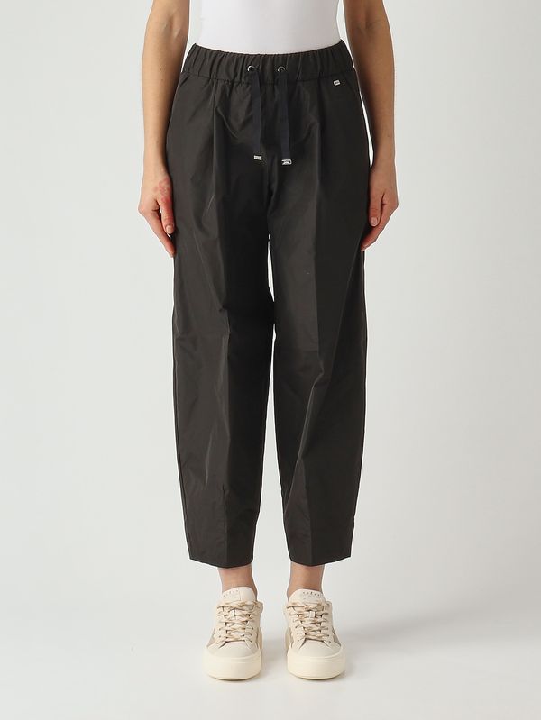 1. Pantalone donna in tessuto tecnico Nero Herno pt000099d12483z