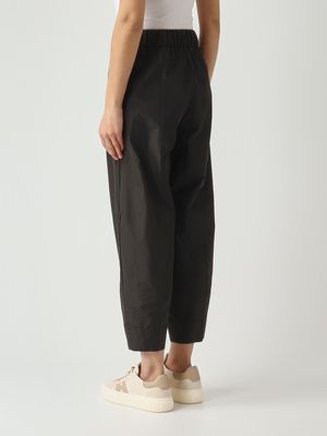 4. Pantalone donna in tessuto tecnico Nero