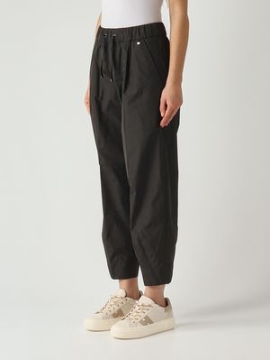 3. Pantalone donna in tessuto tecnico Nero