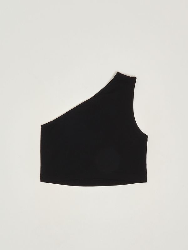 2. Mädchen-Top aus Stretch-Baumwolle Schwarz Twinset 261gj2255