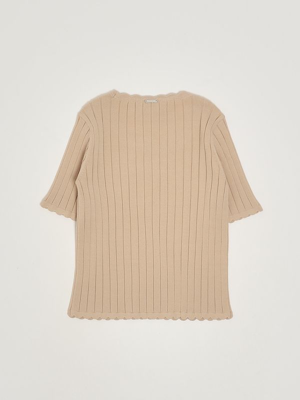 2. Suéter para niña de mezcla de viscosa Safari Twinset 261gj3015