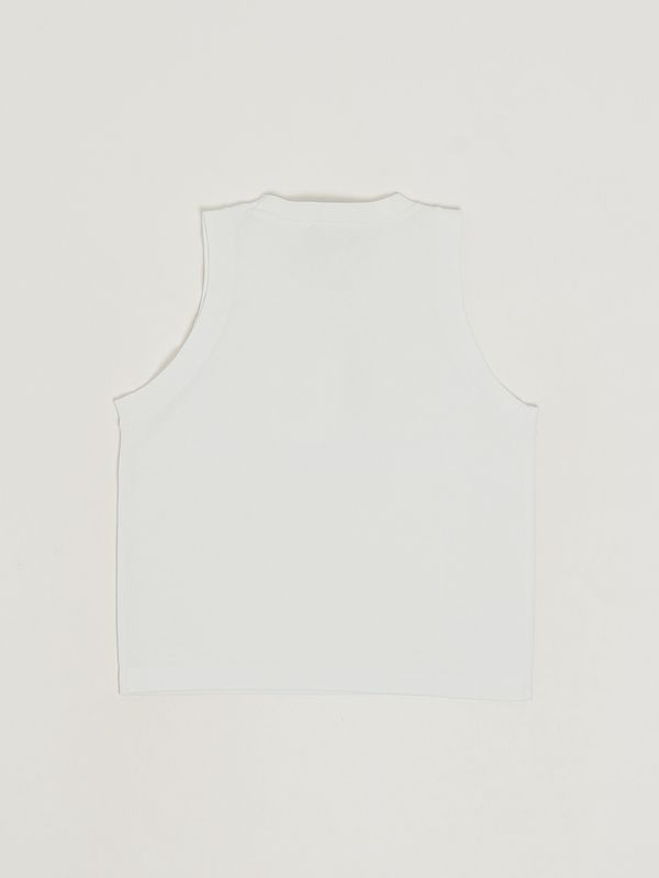 2. Mädchen-Tanktop aus Viskosemischung Weiß Twinset 261gj3062