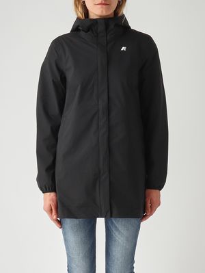 1. Women's Sophie Stretch Dot jacket in recycled technical fabric Black
