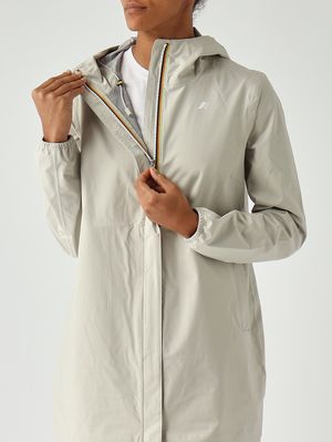 5. Damenjacke Sophie Stretch Dot aus recyceltem technischem Gewebe Beige