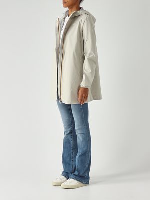 2. Damenjacke Sophie Stretch Dot aus recyceltem technischem Gewebe Beige