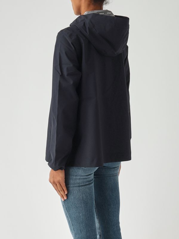 4. Chaqueta de mujer Marguerite Stretch Dot de nailon Azul K-Way k31382w