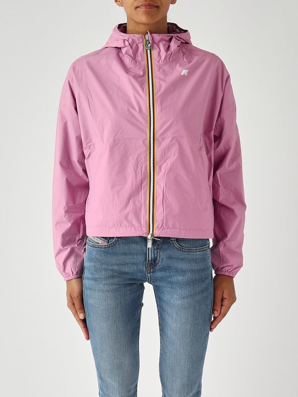 1. Chaqueta de mujer Laurette Plus.2 de nailon Glicina-Malva K-Way k81333w