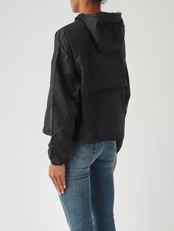 5. Chaqueta de mujer Laurette Plus.2 de nailon Negro-Beige K-Way k81333w