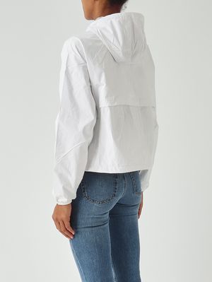 5. Chaqueta de mujer Laurette Plus.2 de nailon Blanco-Beige