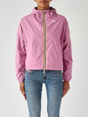 1. Chaqueta de mujer Laurette Plus.2 de nailon Glicina-Malva