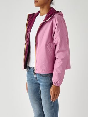 4. Chaqueta de mujer Laurette Plus.2 de nailon Glicina-Malva