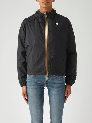 1. Chaqueta de mujer Laurette Plus.2 de nailon Negro-Beige
