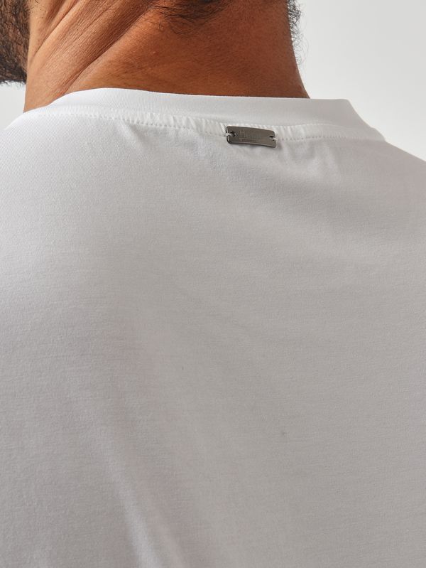 5. T-shirt uomo in cotone tecnico stretch Bianco Herno jg000174u52003