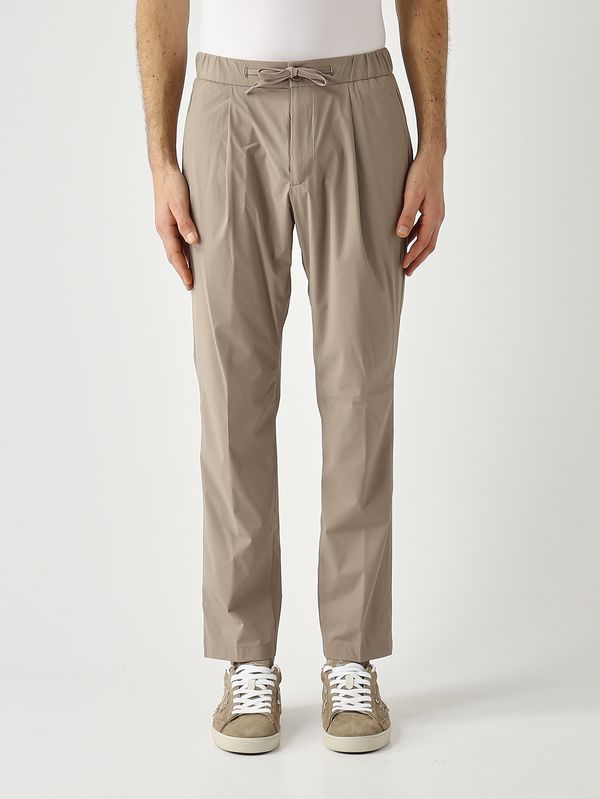 Herrenhose aus superleichtem Stretch-Nylon Helles Taupe Herno