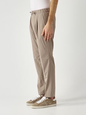 2. Pantalone uomo in nylon stretch superlight Tortora Chiaro