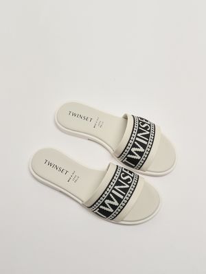 2. Mädchen-Sandalen aus Leder Schwarz-Weiß