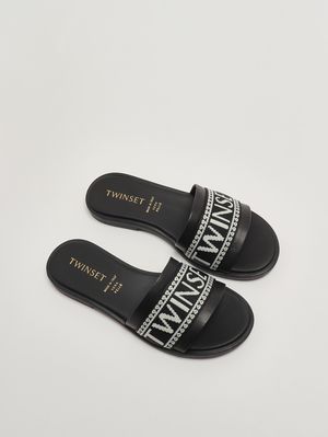 2. Mädchen-Sandalen aus Leder Schwarz
