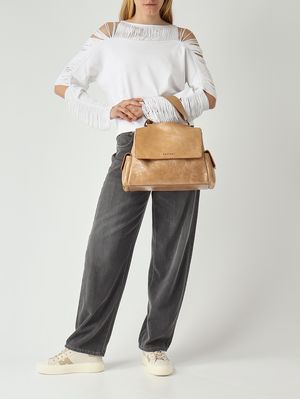 2. Jersey de mujer Odette en mezcla de viscosa Blanco