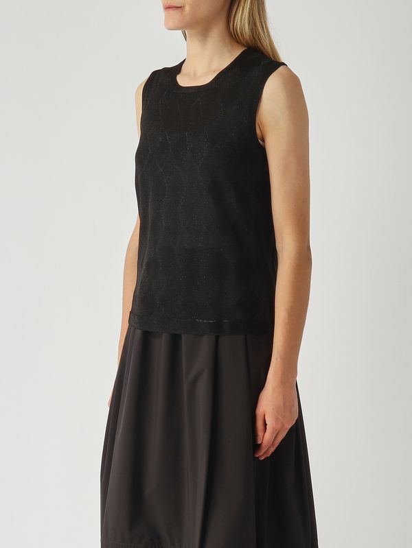 3. Pull femme en viscose Lurex Noir Gran Sasso 5721123011