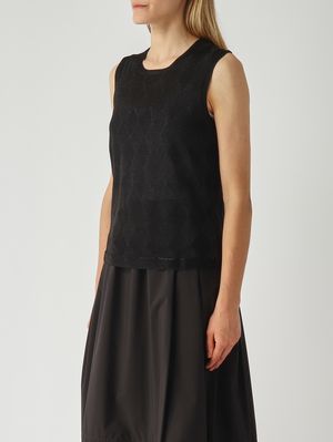 3. Pull femme en viscose Lurex Noir