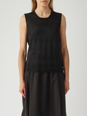1. Pull femme en viscose Lurex Noir