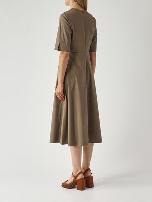 4. Robe pour femme en coton mélangé Boue