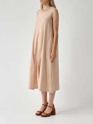 3. Abito donna in misto cotone Cipria