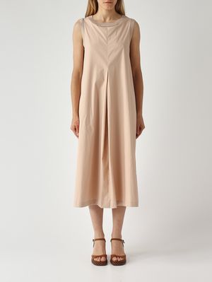 1. Abito donna in misto cotone Cipria