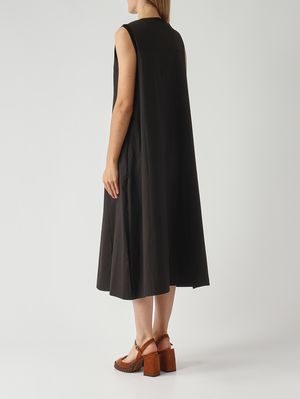 4. Abito donna in misto cotone Nero