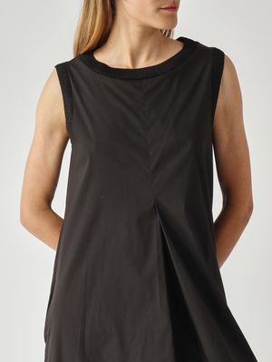 5. Abito donna in misto cotone Nero
