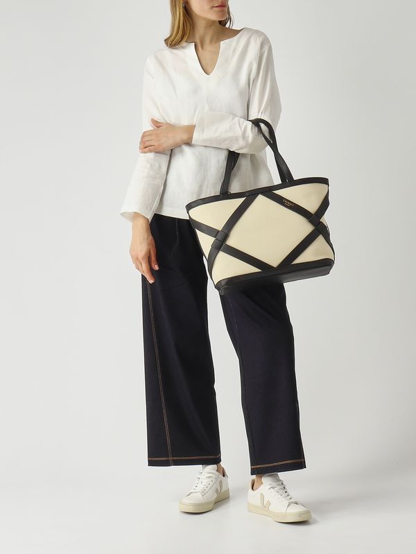 2. Women's linen blouse Optical White Gran Sasso 6123250000