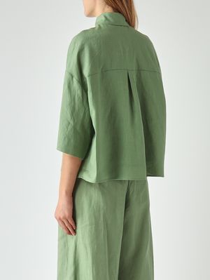 4. Chemise femme Rito en lin Sauge
