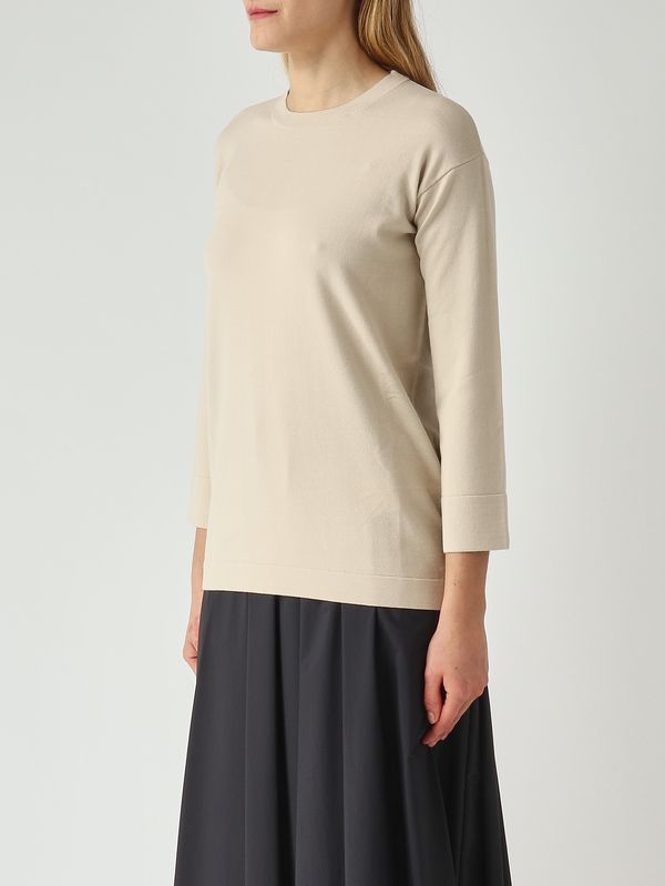 3. Jersey de mujer Foglia en mezcla de viscosa Crudo MM Max Mara 2616361077600