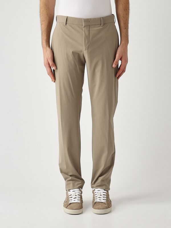 Pantalone uomo Epsilon in tessuto tecnico organico stretch Beige PT Torino