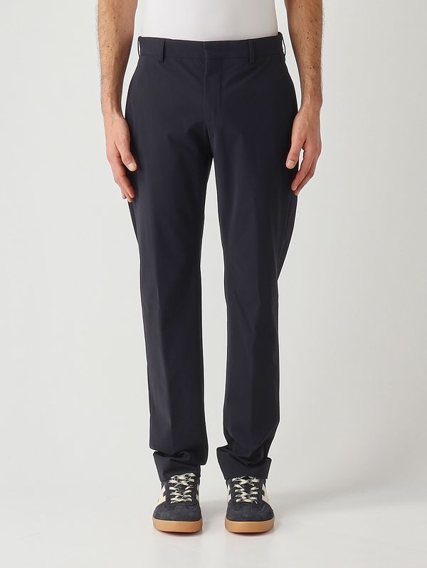 Pantalone uomo Epsilon in tessuto tecnico organico stretch Navy PT Torino