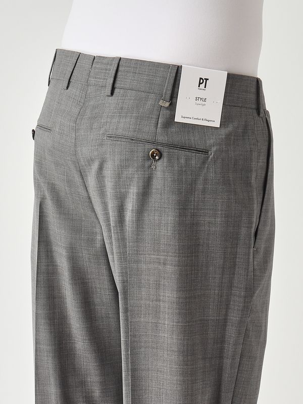 5. Herrenhose Union aus superleichter Deluxe-Wolle Grau PT Torino cozsufza0cl1zi56