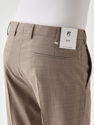 4. Men's Dieci trousers in tropical wavy b-stretch wool Mole