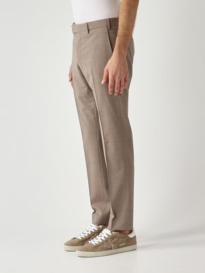 2. Men's Dieci trousers in tropical wavy b-stretch wool Mole