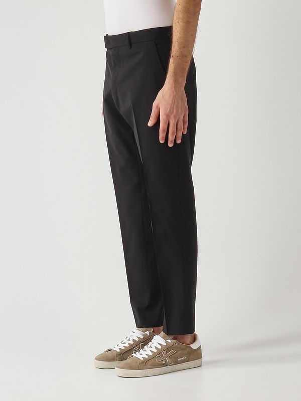 PT Torino Men's Rebel trousers in b-stretch tropical wavy wool