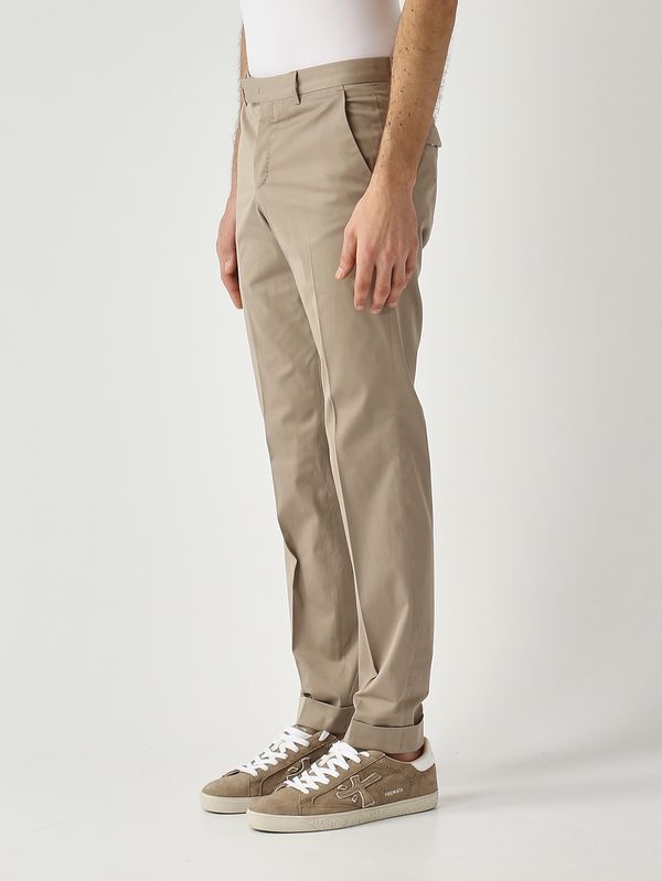 2. Pantalon homme Master en coton et soie extensible Taupe PT Torino coasmaz00cl1sd80