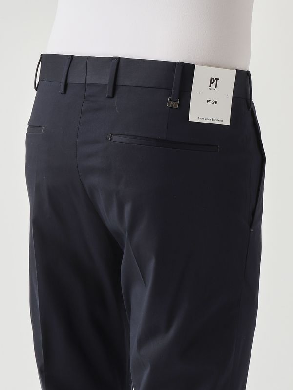 4. Men's Dieci trousers in luxury stretch cotton Navy PT Torino coasx0z00fwdnu68
