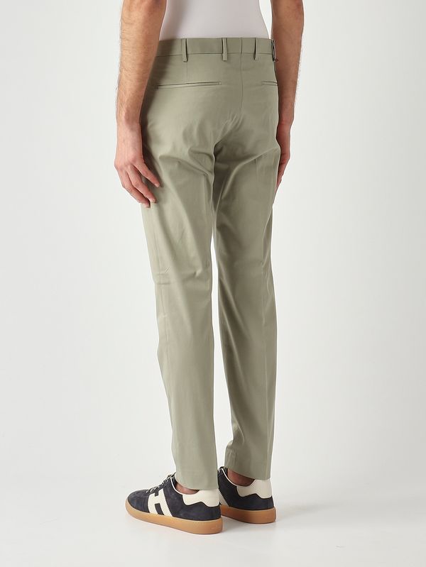 3. Pantalón de hombre Dieci en algodón elástico premium efecto satén Salvia PT Torino coasx0z00fwdnu68